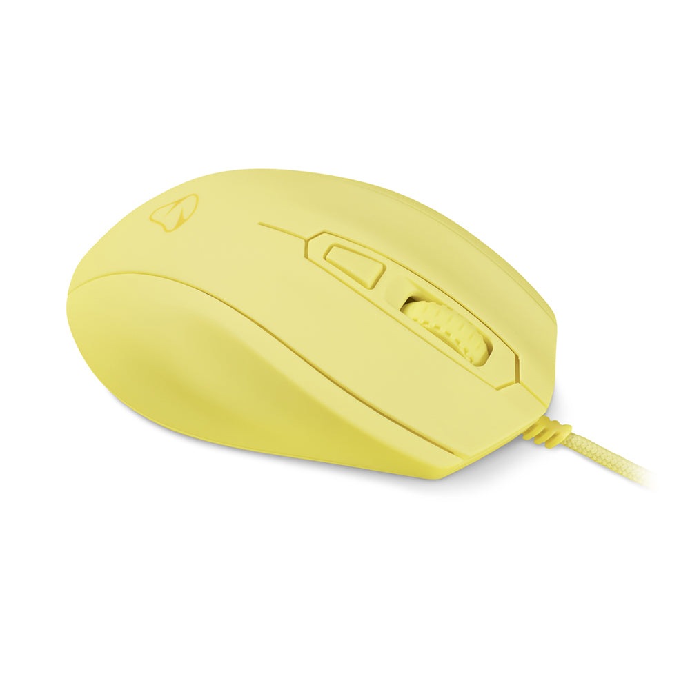 Mionix Castor French Fries Mouse Yellow | Level Up Desks