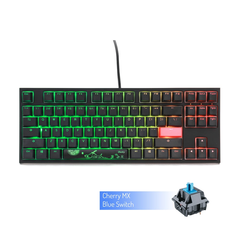 Ducky One 2 RGB - TKL - MX Blue Ducky Keyboards