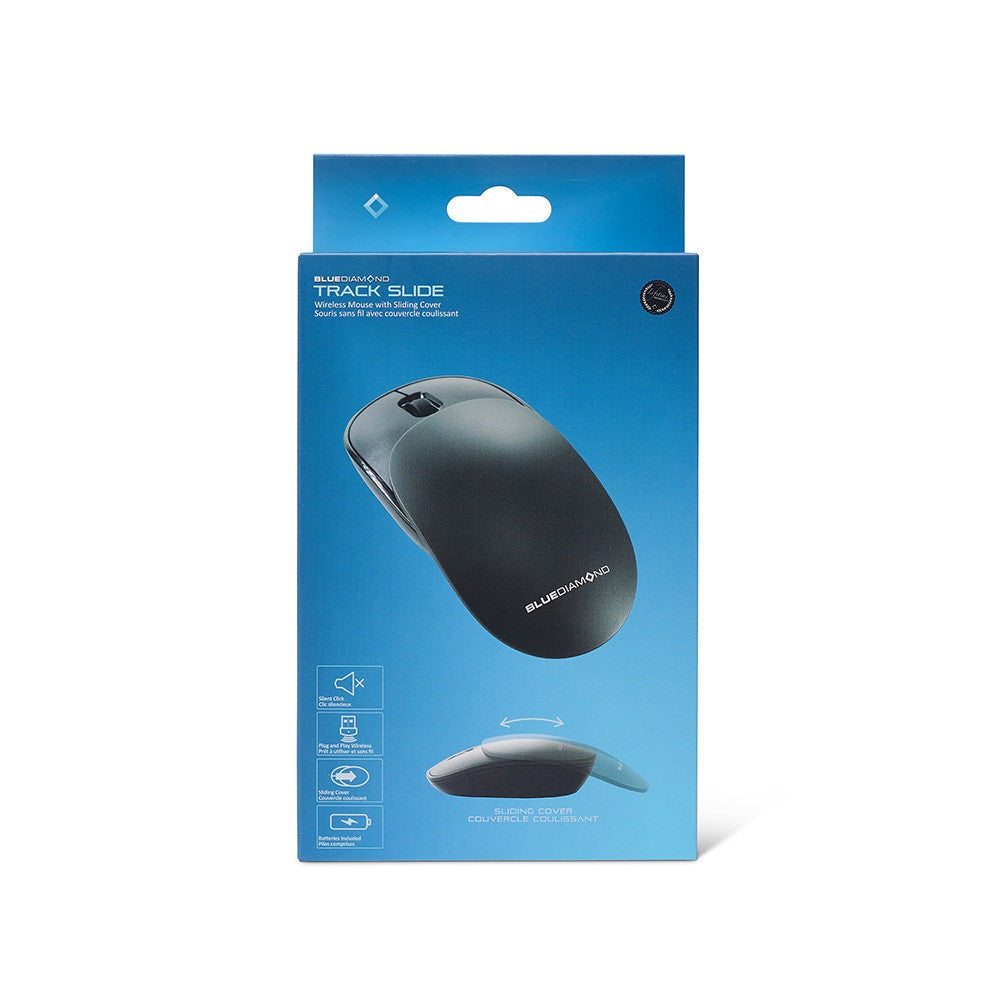 BlueDiamond Track Slide Wireless 2.4GHz Travel Mouse BlueDiamond Mouse