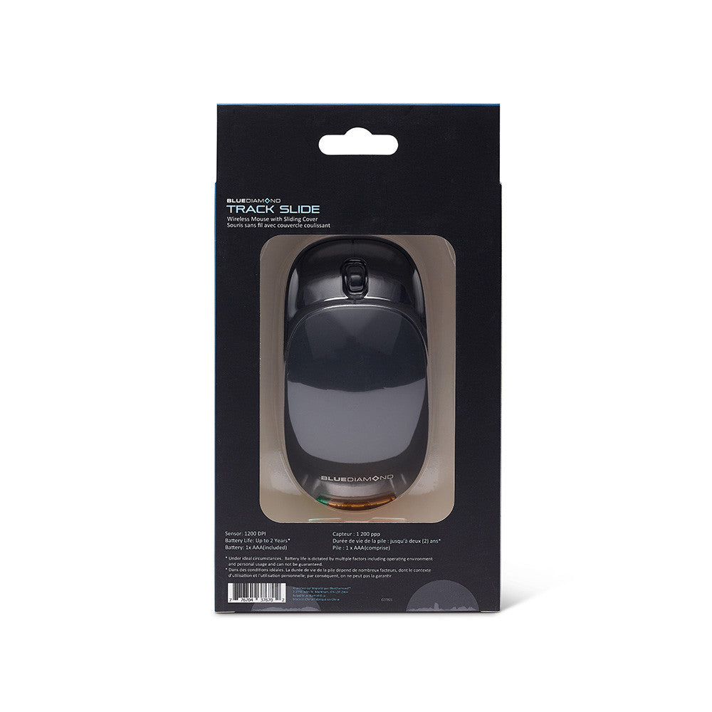 BlueDiamond Track Slide Wireless 2.4GHz Travel Mouse BlueDiamond Mouse