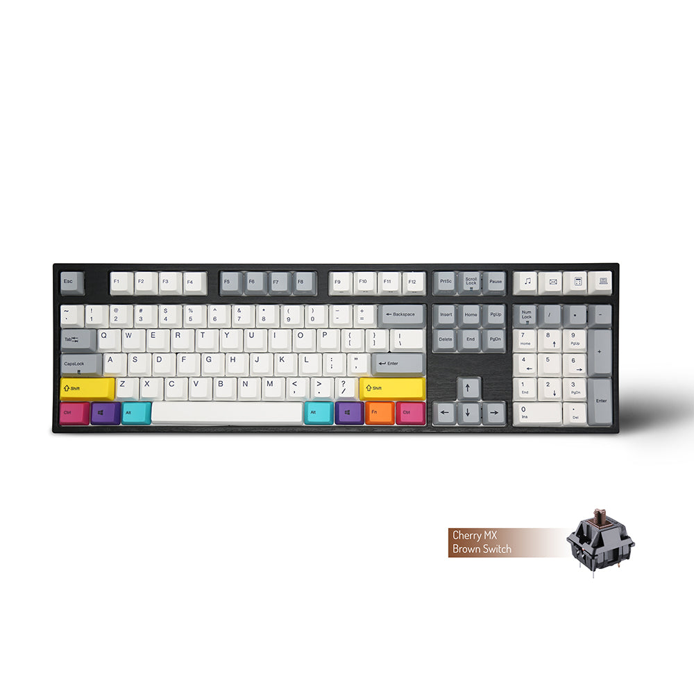 Varmilo CMYK Full Sized Mechanical Keyboard MX Brown Switch Varmilo Keyboard