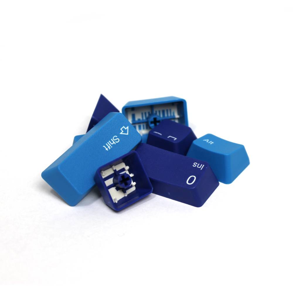 Tai-Hao Ocean Blue ABS Keycap Set Tai-Hao Keycaps