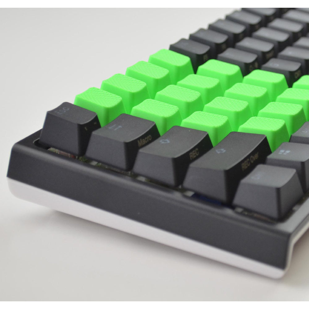 Tai-Hao Rubber Keycap Set 18 Neon Green Tai-Hao Keycaps