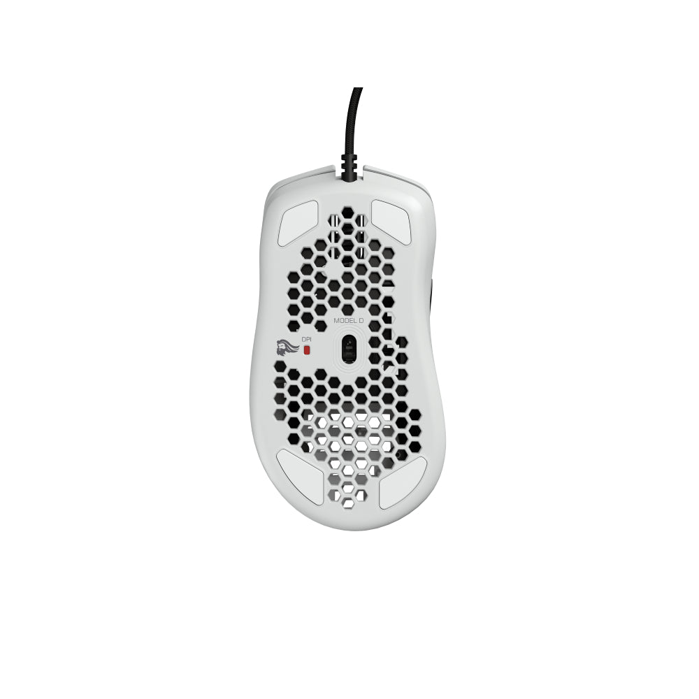 Glorious Model D Glossy White Glorious Mouse