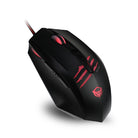 Meetion Mouse and Mousepad Combo Black Red and Backlit Meetion Mouse and Mousepad