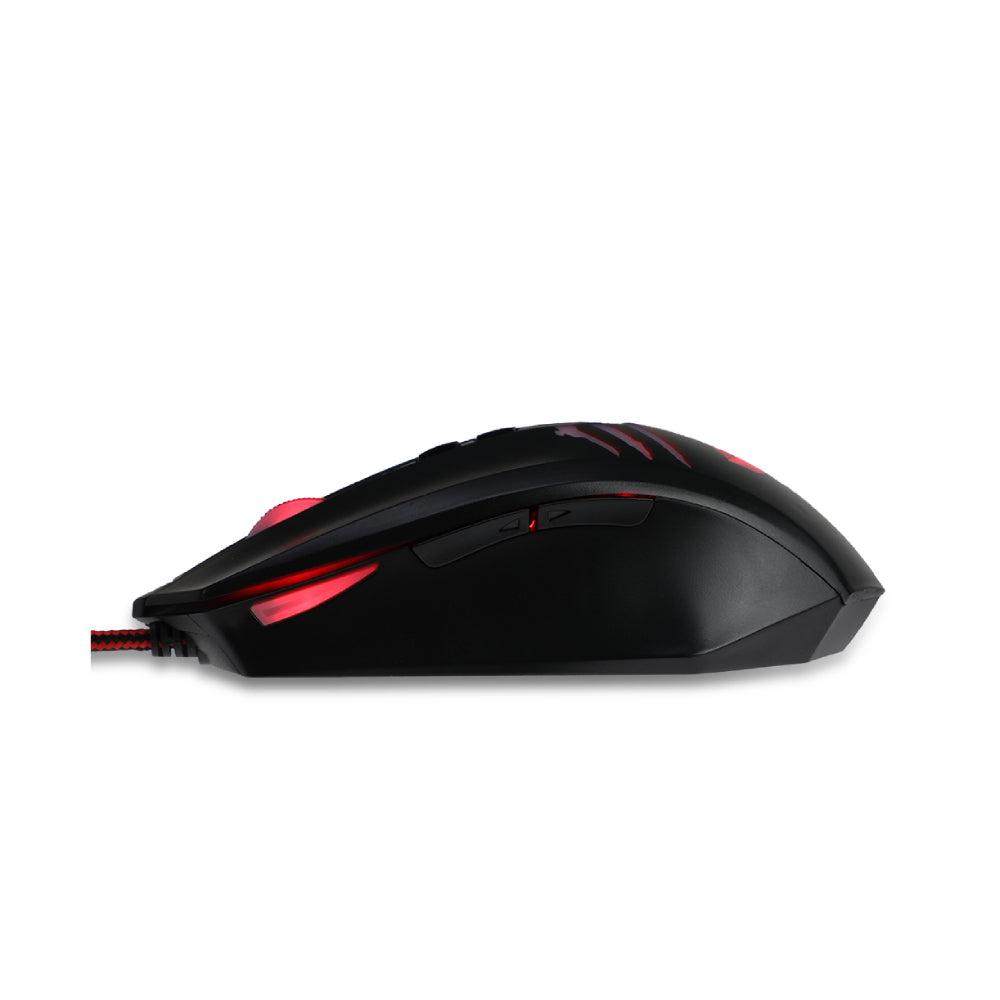 Meetion Mouse and Mousepad Combo Black Red and Backlit Meetion Mouse and Mousepad