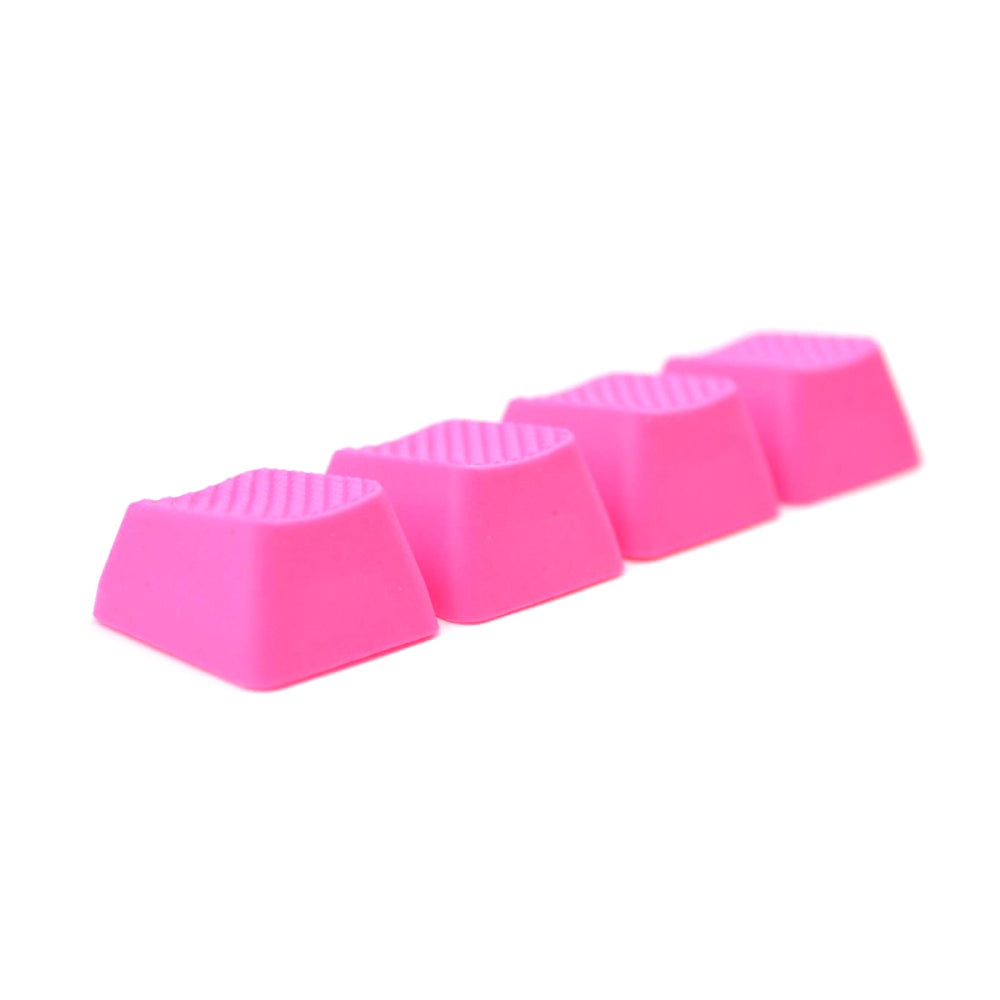 Tai-Hao Rubber Gaming Keycaps blank neon Pink Tai-Hao Keycaps
