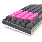 Tai-Hao Rubber Gaming Keycaps blank neon Pink Tai-Hao Keycaps