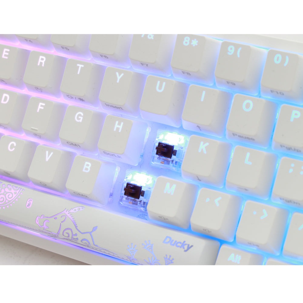 Ducky One 2 SF RGB White Cherry MX Red Ducky Keyboards