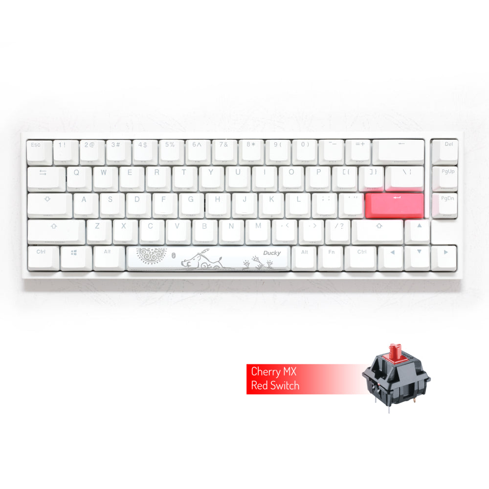 Ducky One 2 SF RGB White Cherry MX Red Ducky Keyboards