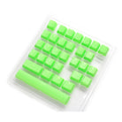 Ducky Rubber Gaming Keycap set - 31pcs Green Ducky Keyboards