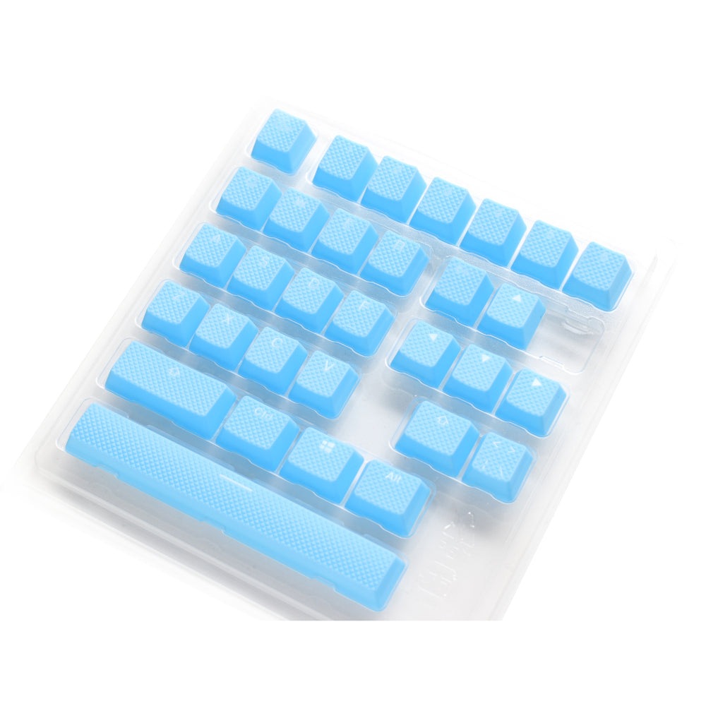 Ducky Rubber Gaming Keycap set - 31pcs Blue Ducky Keyboards
