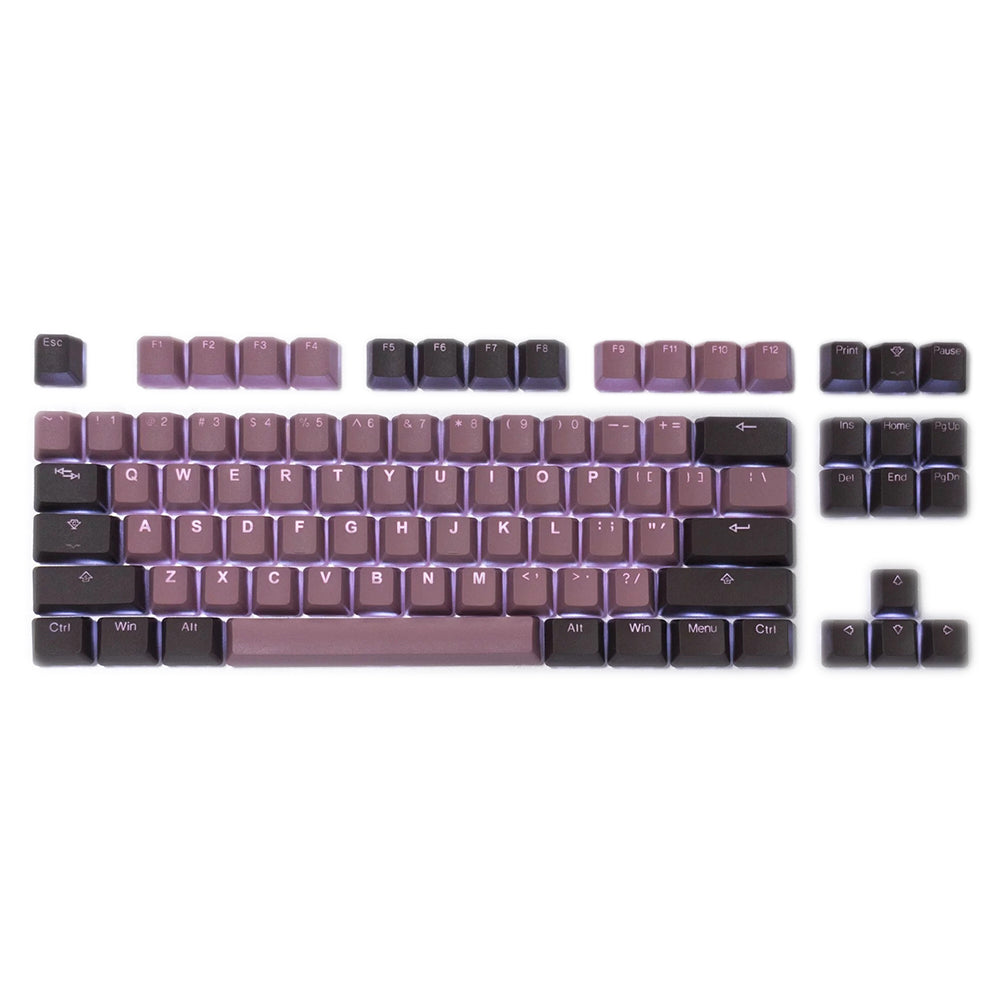 Tai-Hao Lavender Chocolate PBT Backlit Keycaps Tai-Hao Keycaps
