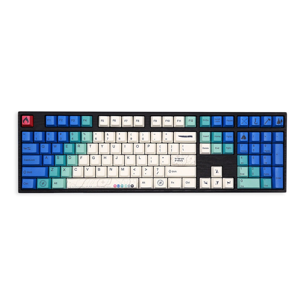 Varmilo VA108 Summit R2 Full Size Mechanical Keyboard Ivy Switch ...