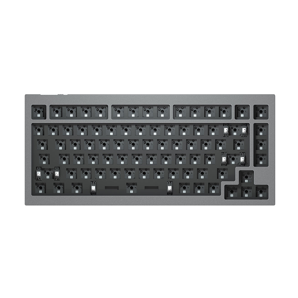 Keychron Q1 Mechanical Keyboard Barbones Mechanical Keyboard Grey Case Keychron Keyboard