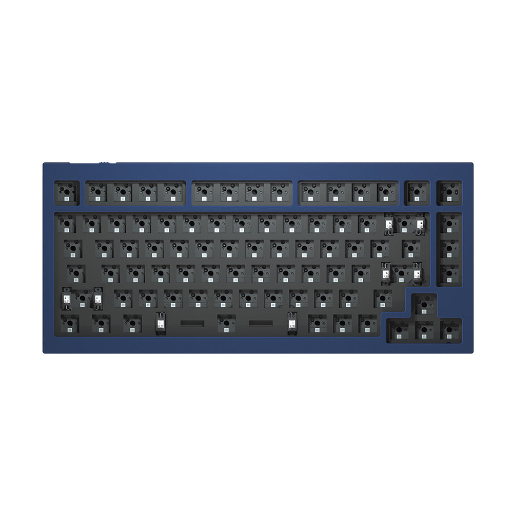 Keychron Q1 Mechanical Keyboard Barebone Mechanical Keyboard Blue Case Keychron Keyboard