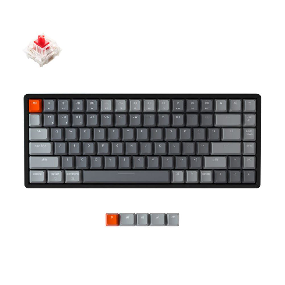 Keychron K2 Mechanical Keyboard Gateron Red RGB AL Keychron Keyboard