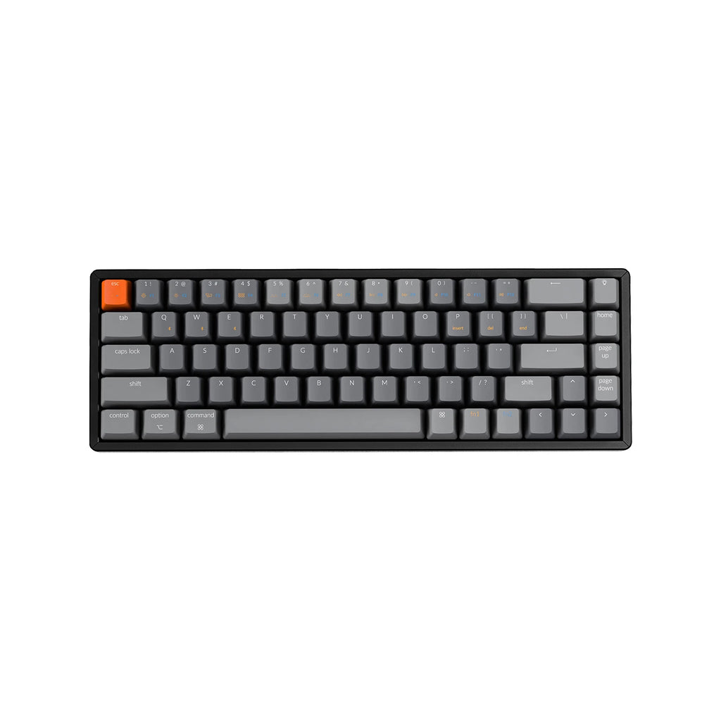 Keychron K6 Mechanical Keyboard Mechanical Keyboard Gateron Red RGB AL Keychron Keyboard