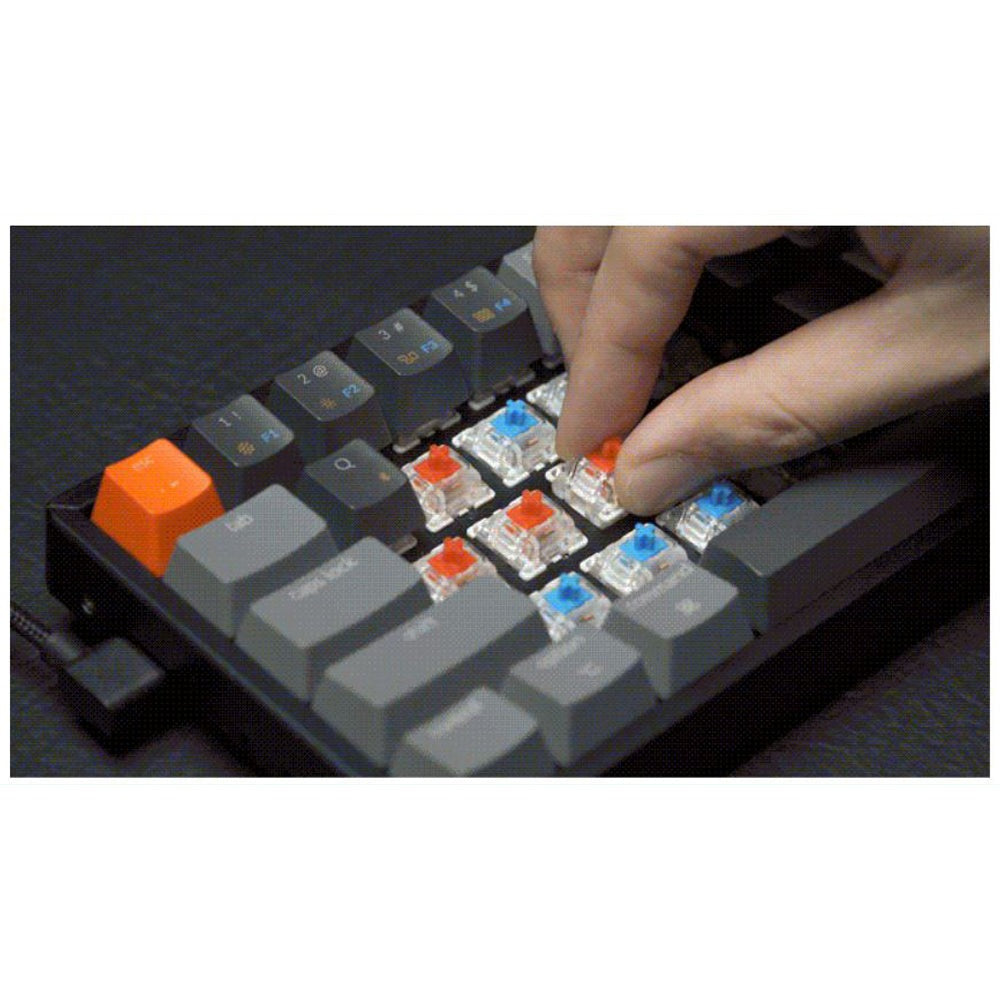 Keychron K12 Mechanical Keyboard Mechanical Keyboard Hotswap Optical Red Keychron Keyboard