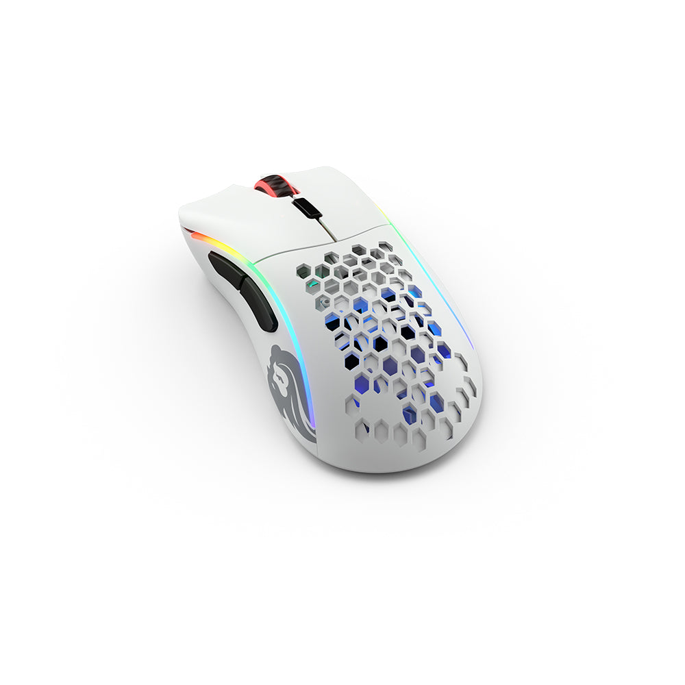 Glorious Model D Minus Wireless Matte White Glorious Mouse