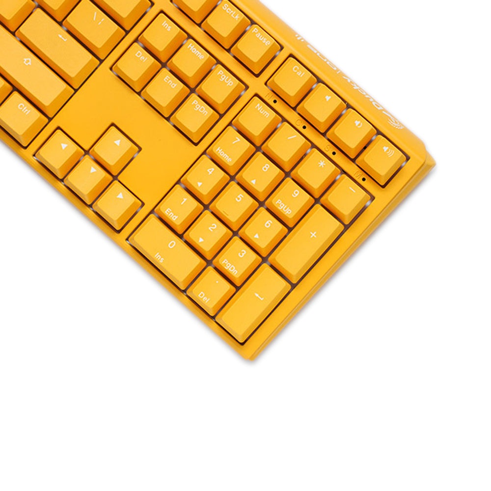 ONE 3 RGB Yellow Full size MX Blue Ducky Keyboards