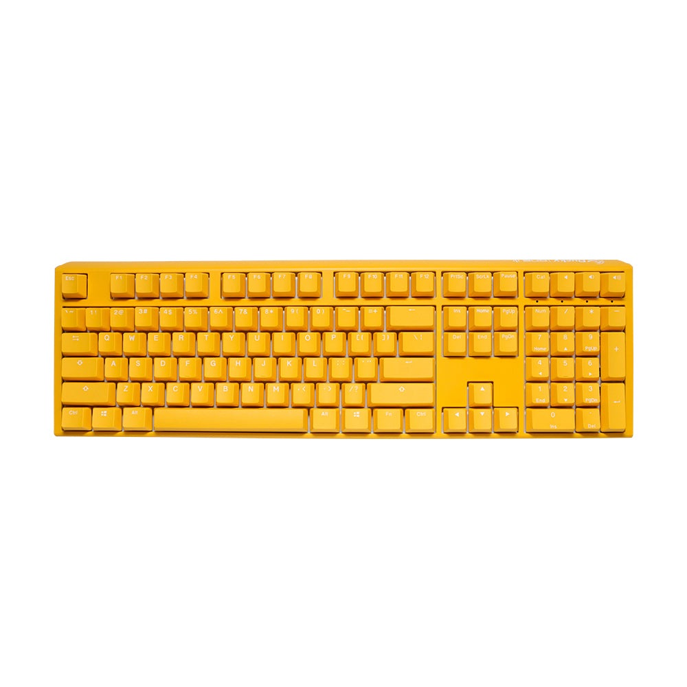 ONE 3 RGB Yellow Full size MX Blue Ducky Keyboards