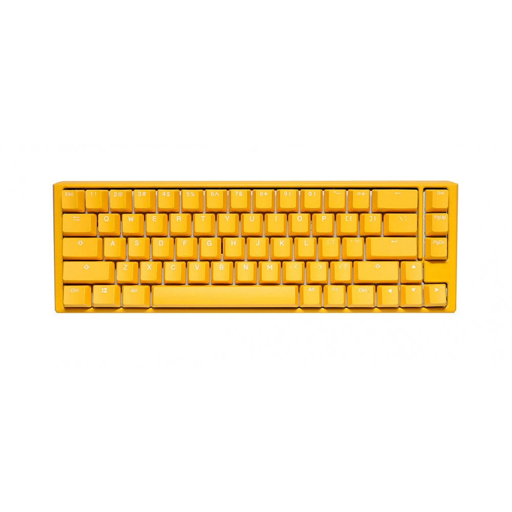 ONE 3 RGB Yellow SF MX Clear Ducky Keyboards