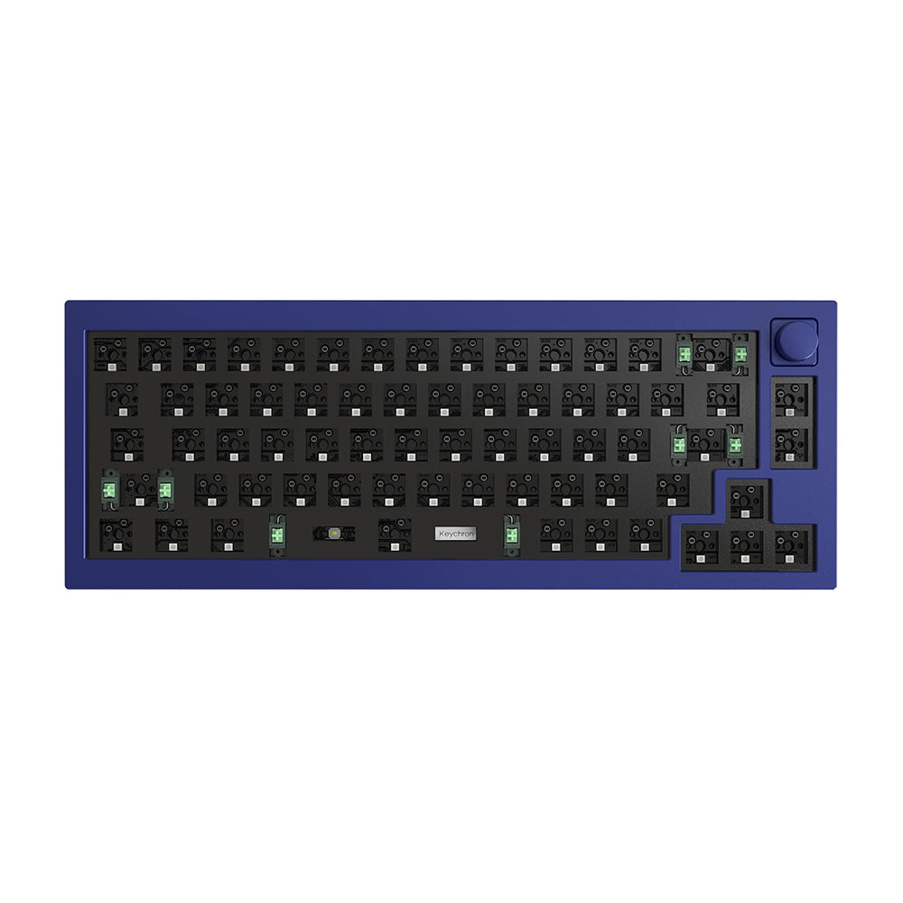 Keychron Q2 Mechanical Keyboard Hotswap Blue Barebone Keychron Keyboard