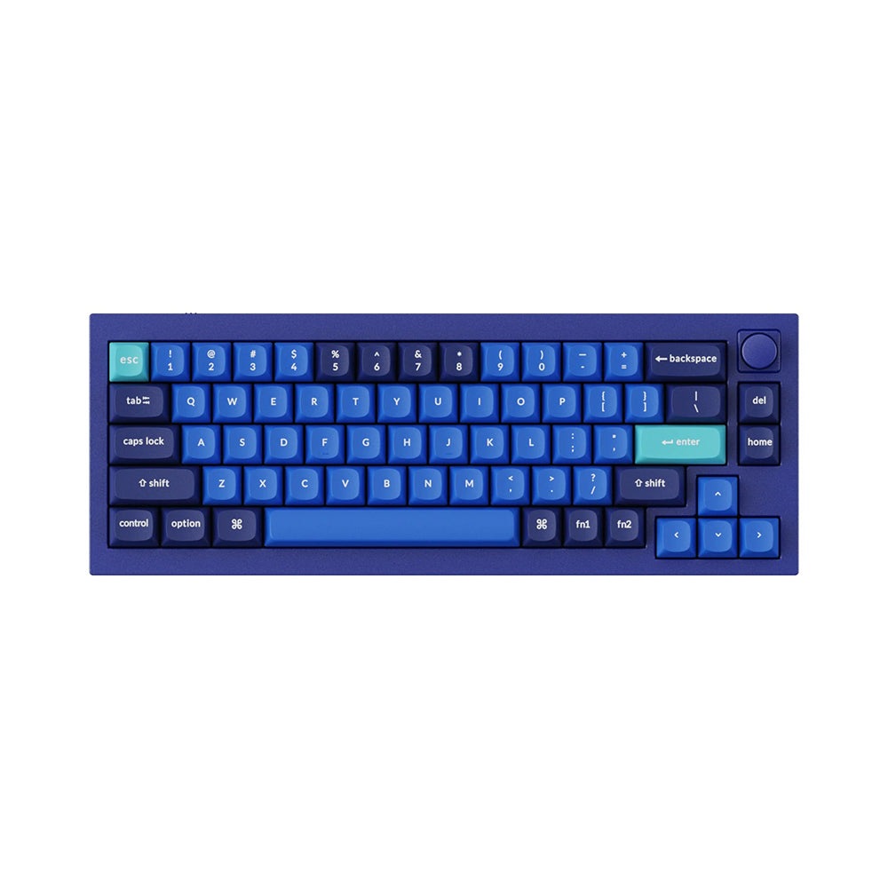 Keychron Q2 Mechanical Keyboard Hotswap Blue Gateron Pro Brown Keychron Keyboard