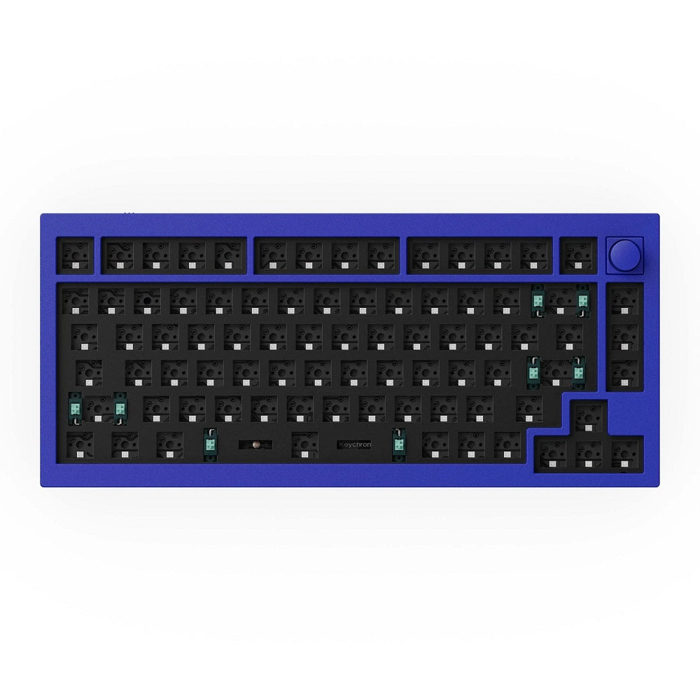 Keychron Q1 Mechanical Keyboard Hotswap V2 Blue Barebone Keychron Keyboard