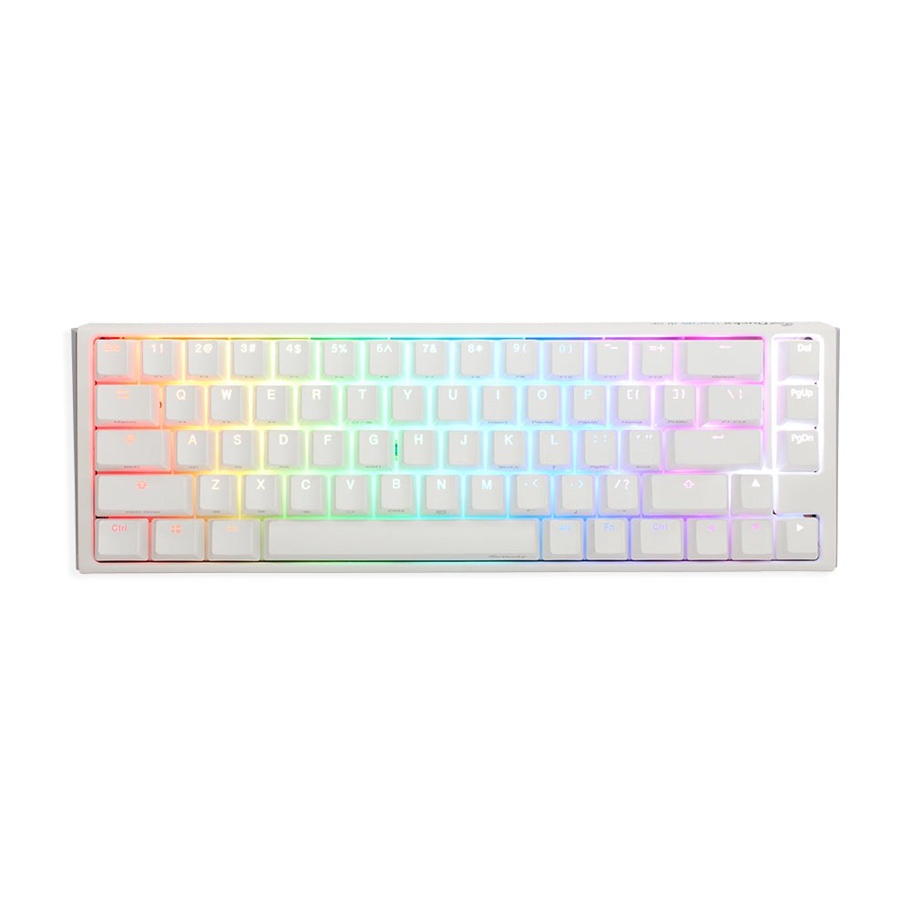 ONE 3 RGB White - SF - MX Silver Ducky Keyboards