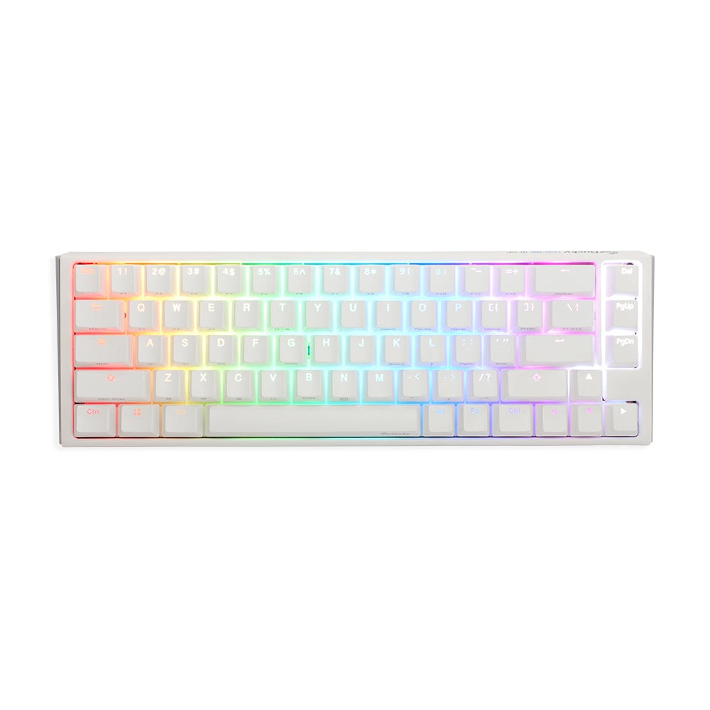 ONE 3 RGB White - SF - MX Clear | Level Up Desks