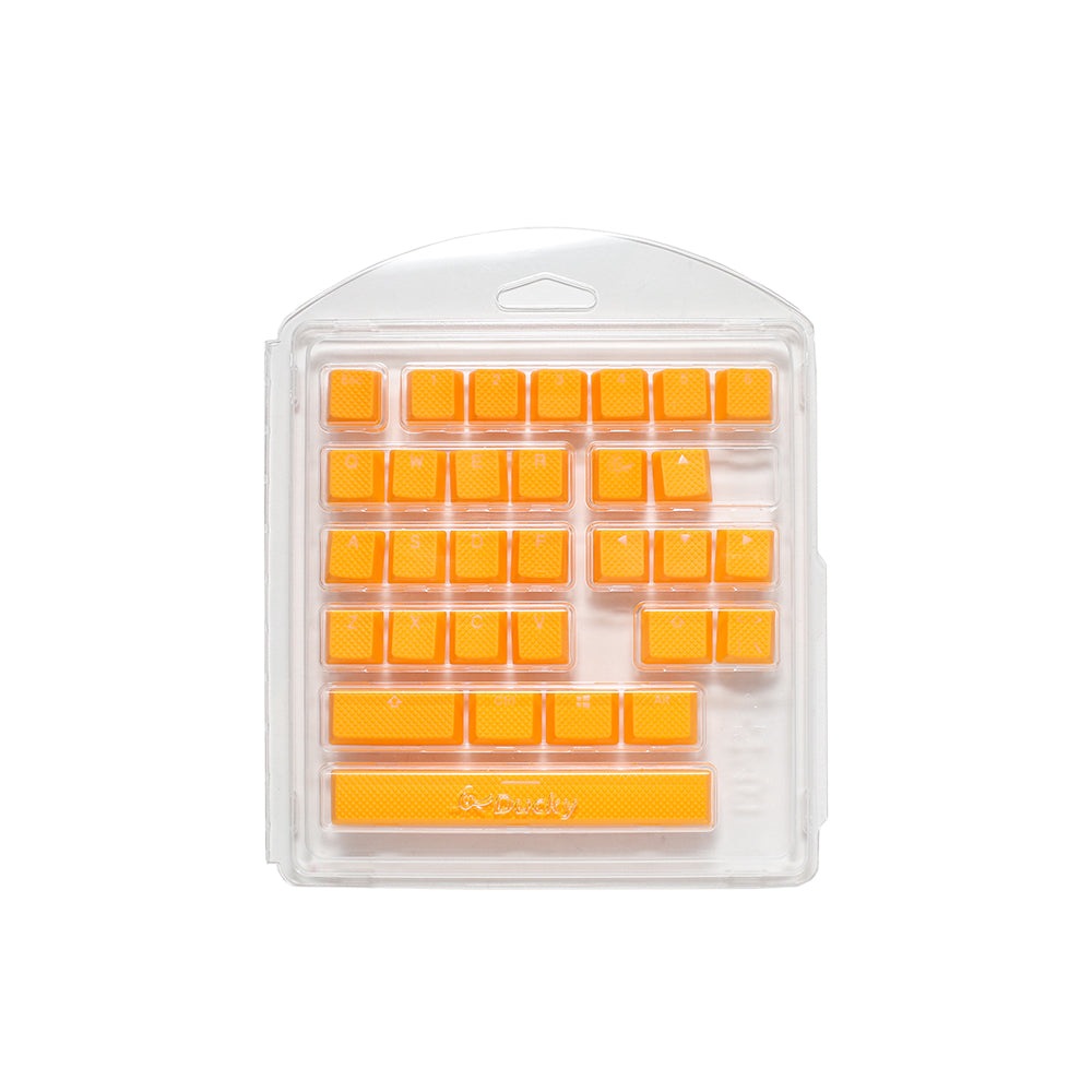Rubber Gaming keycap Set - Yello - 31pcs Ducky Keyboards