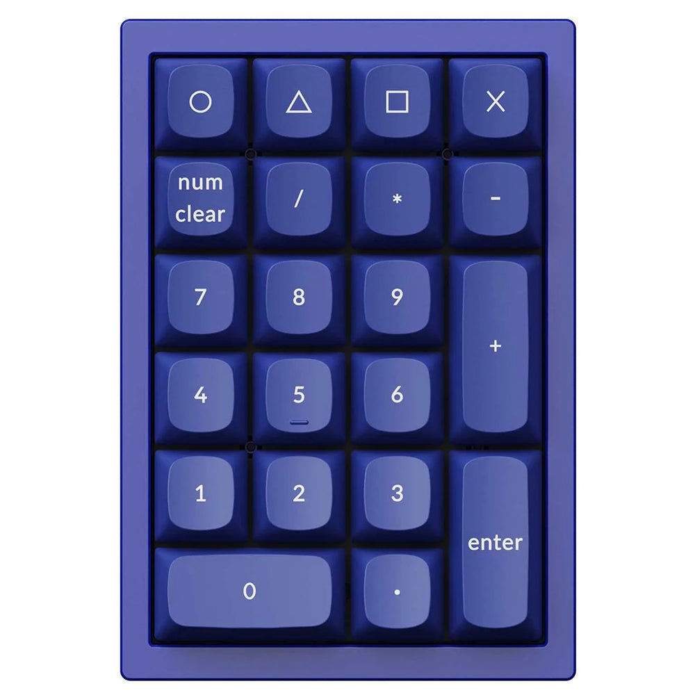 Keychron Q0 Mechanical Keyboard Numberpad Blue Gateron Pro Red Keychron Keyboard