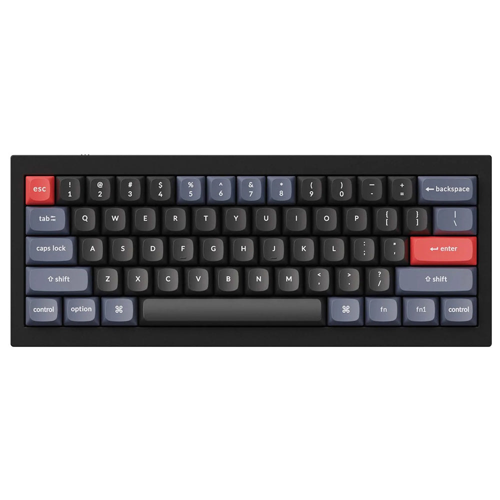 Keychron Q4 Mechanical Keyboard Black Gateron Red Keychron Keyboard