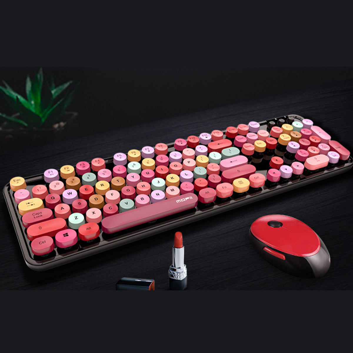Spring Multi Wireless Keyboard And Mouse Set by VistaShops Keyboards