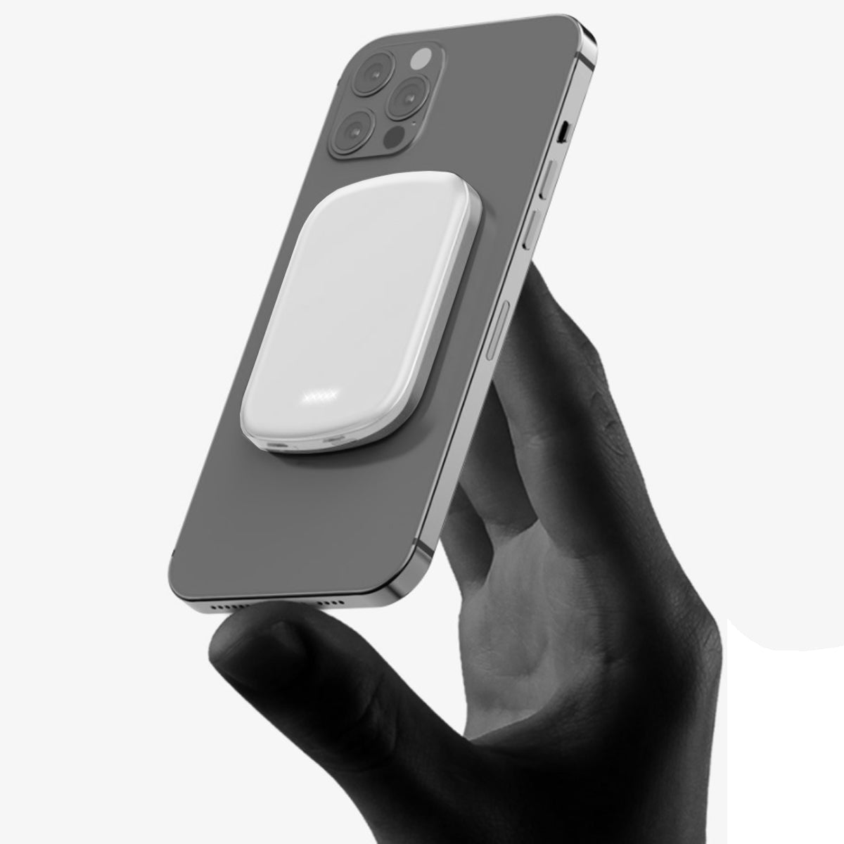 Chargomate Magnetic Portable Wireless Charger And Power Bank For Apple And Android by VistaShops Power Adapters & Chargers