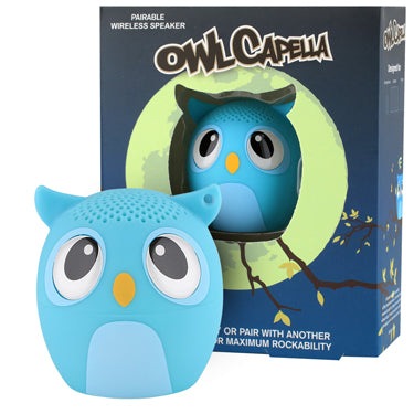 My Audio Pet Bluetooth Speaker Owl Blue - OwlCappela TWS & Lanyard Included 3 Watts My Audio Solutions 