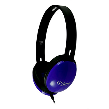 HamiltonBuhl Headphones Primo Dura-Cord 5ft Blue 3.5mm HamiltonBuhl 