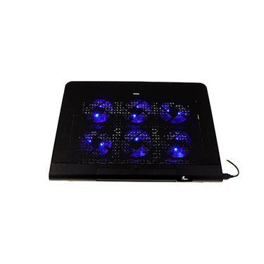 Xtech Gaming Laptop Cooling Pad Kyla Blue LED Fans 2 USB Xtech 