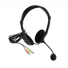 Xtech Headset Stereo with Boom Mic Volume Control Black 3.5mm Xtech 