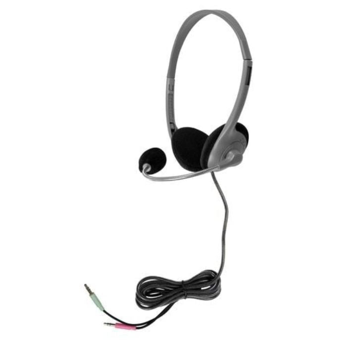 HamiltonBuhl Headset On Ear Deluxe with Gooseneck Mic Dura-Cord 3.5mm HamiltonBuhl 