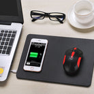 Superpower Pad 2 In 1 iPhone Wireless Charger, And Mouse Pad by VistaShops Mouse Pads