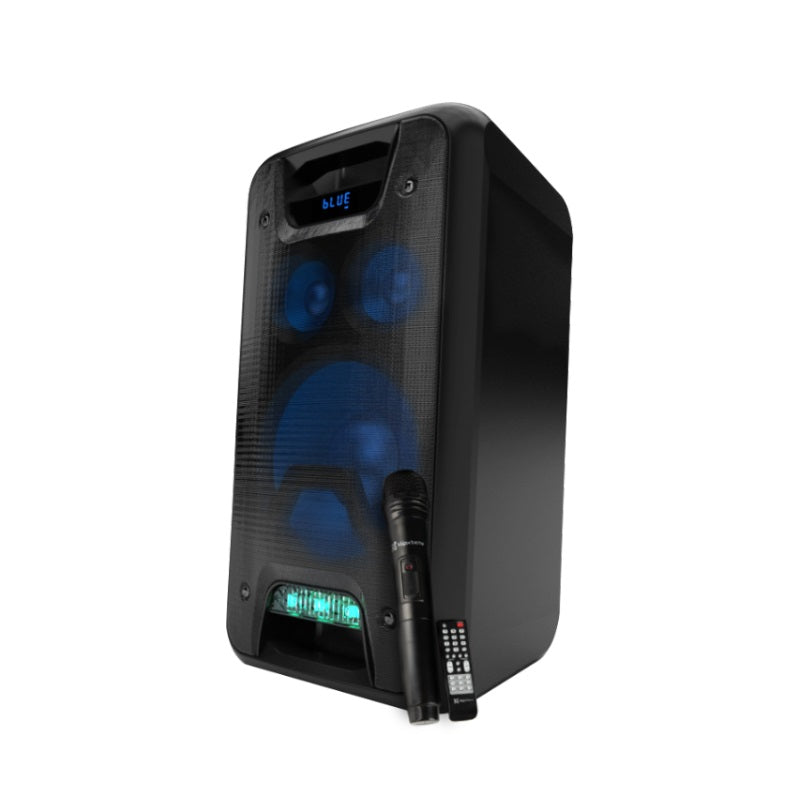 Klipxtreme Bluetooth Speaker Party Charme II 1000w 8in Subwoofer LED Display with Microphone Klipxtreme 