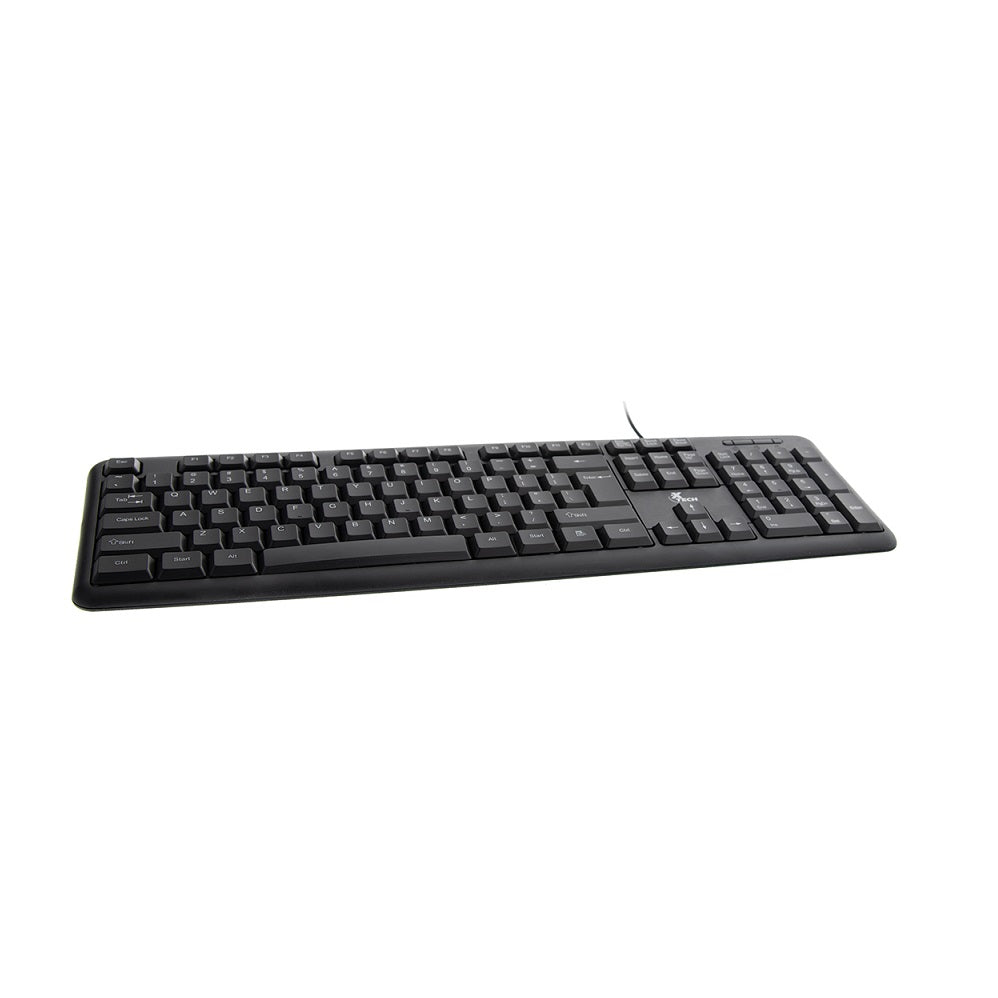 Xtech Keyboard Wired USB 104 Keys Black Win & Mac Xtech 