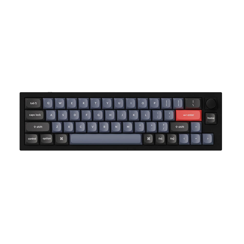 Keychron Q9 Black with Knob - Gateron Pro Red Keychron Keyboard