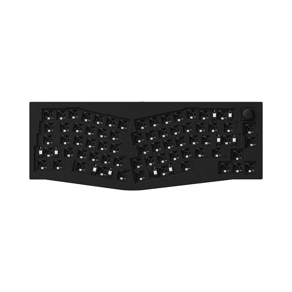 Keychron Q8 Black with Knob - Barebones Keychron Keyboard
