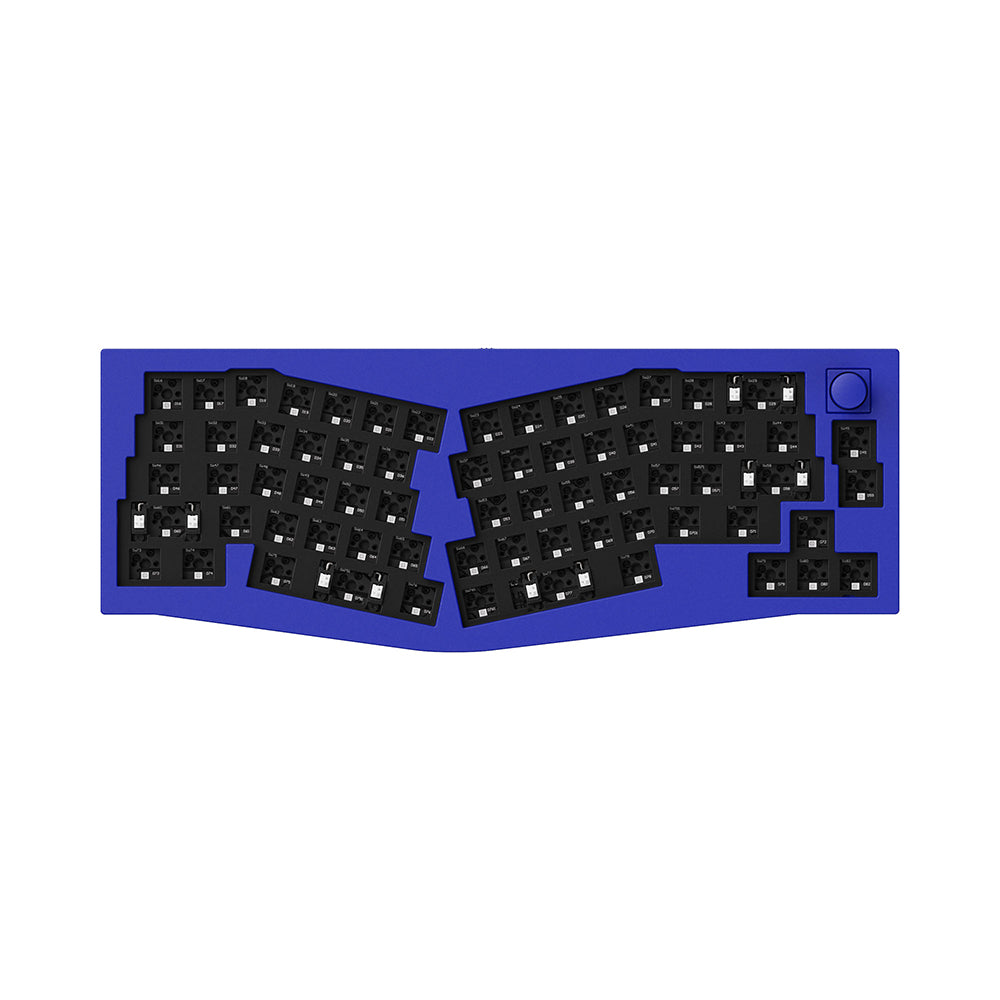 Keychron Q8 Blue with Knob - Barebones Keychron Keyboard