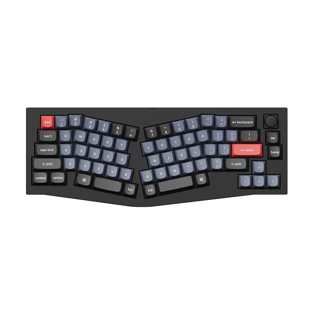 Keychron Q8 Black with Knob - Gateron Pro Red Keychron Keyboard