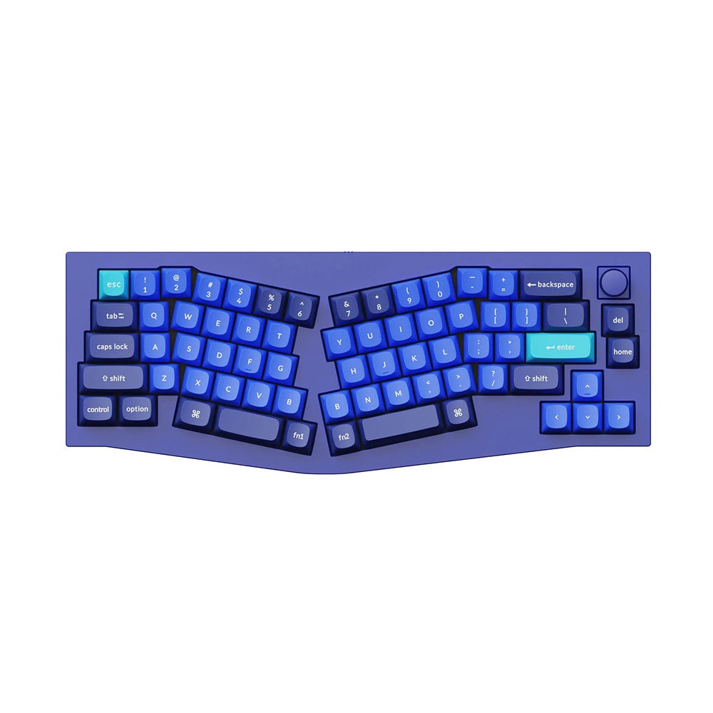 Keychron Q8 Blue with Knob - Gateron Pro Red Keychron Keyboard